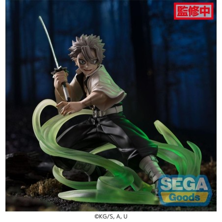 Demon Slayer: Kimetsu no Yaiba - Statuette Xross Link Anime Sanemi Shinazugawa Hashira Training Arc 12 cm