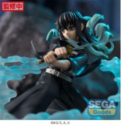 Demon Slayer: Kimetsu no Yaiba - Statuette PVC Xross Link Anime Muichiro Tokito Hashira Training Arc 11 cm