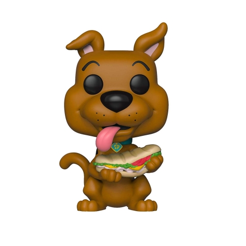 Scooby Doo - Figurine POP! Scooby Doo avec son Sandwich 9 cm