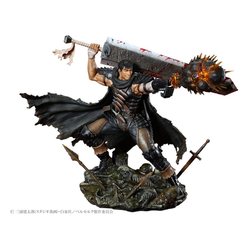 Berserk - Statuette PVC 1/7 Guts Black Swordsman Ver. 26 cm Berserk - Statuette PVC 1/7 Guts Black Swordsman Ver. 26 cm