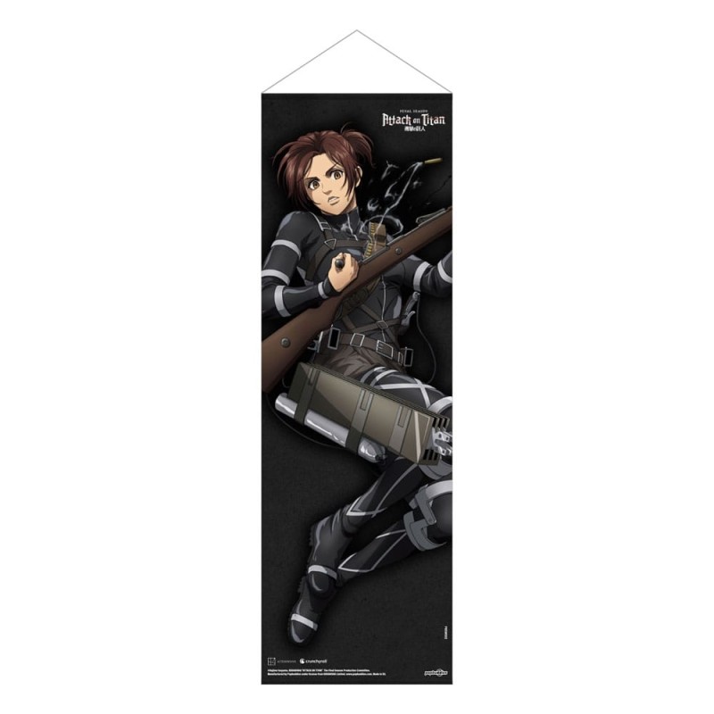 L'Attaque des Titans - Attack on Titan wallscroll Slim Sasha Braus 30 x 90 cm