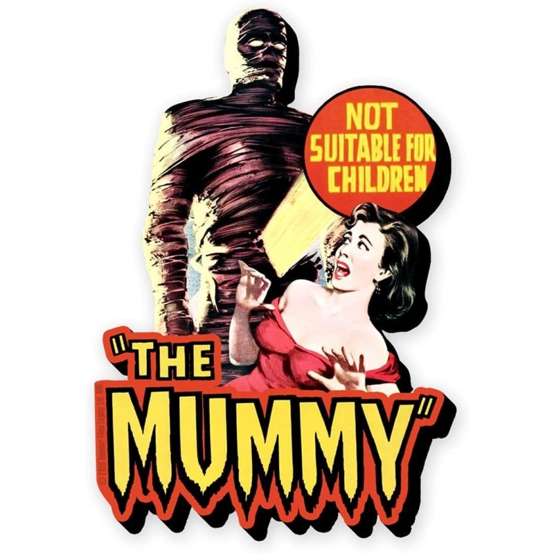 Hammer Horror - : The Mummy Funky Chunky Magnet