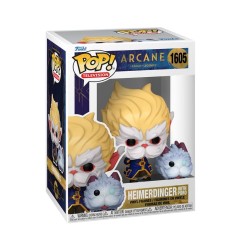 Arcane League of Legends - Figurine POP! Heimerdinger w/Poro 9 cm