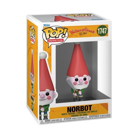 Wallace & Gromit - Figurine POP! Norbot 9 cm