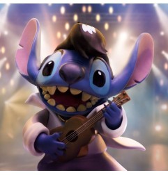 Lilo & Stitch - Statuette 1/10 Art Scale Stitch King of Rock 17 cm