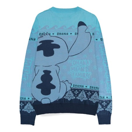 Lilo & Stitch - Sweatshirt Christmas Jumper Stitch Blue 