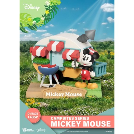 Disney - Diorama PVC D-Stage Campsite Series Mickey Mouse Special Edition 10 cm