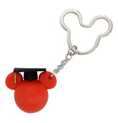 Disney - Porte-clés Ball Mickey Graduation Red