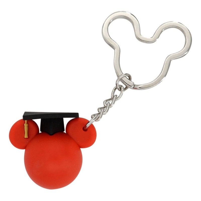 Disney - Porte-clés Ball Mickey Graduation Red