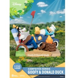 Disney - Diorama PVC D-Stage Campsite Series Goofy & Donald Duck Special Edition 10 cm