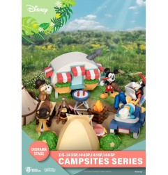 Disney - Diorama PVC D-Stage Campsite Series Goofy & Donald Duck Special Edition 10 cm