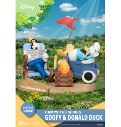 Disney - Diorama D-Stage Campsite Series Dingo & Donald Duck Special Edition 10 cm