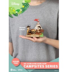 Disney - Diorama D-Stage Campsite Series Mini & Pluto Special Edition 10 cm