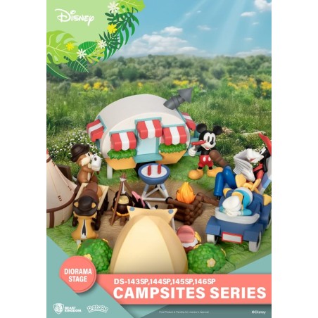 Disney - Diorama PVC D-Stage Campsite Series Chip & Dale Special Edition 10 cm
