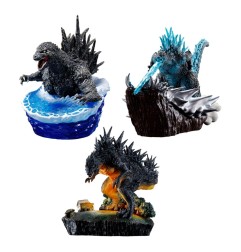 Godzilla - Petitrama EX Series pack 3 trading figures From Zero To Minus One Set 9 cm