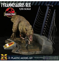 Jurassic Park - Figurine Plastic Model Kit 1/35 Tyrannosaurus Rex 42 cm