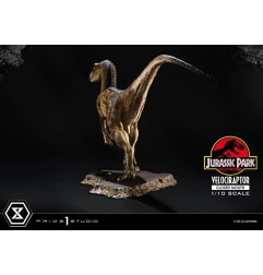 Jurassic Park - Statuette Prime Collectibles 1/10 Velociraptor Closed Mouth 19 cm