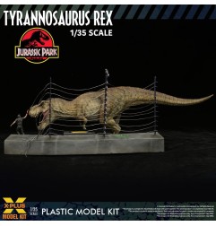 Jurassic Park - Figurine Plastic Model Kit 1/35 Tyrannosaurus Rex 42 cm