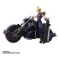 Final Fantasy VII Bring Arts - Figurine avec véhicule Cloud Strife & Hardy-Daytona 15 cm Final Fantasy VII Bring Arts - Figurine avec véhicule Cloud Strife & Hardy-Daytona 15 cm