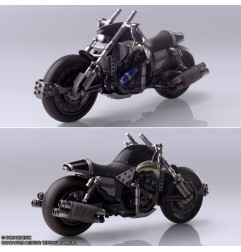 Final Fantasy VII Bring Arts - Figurine avec véhicule Cloud Strife & Hardy-Daytona 15 cm