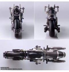 Final Fantasy VII Bring Arts - Figurine avec véhicule Cloud Strife & Hardy-Daytona 15 cm