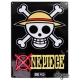 ONE PIECE - Plaque métal Skull - Luffy (28x38)