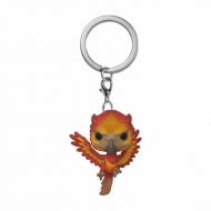 Harry Potter - Porte-clés Pocket POP! Fawkes 4 cm