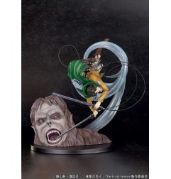 L'Attaque des Titans - Attack on Titan statuette PVC 1/7 Levi vs Beast Titan Ver. 28 cm