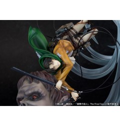 L'Attaque des Titans - Attack on Titan statuette PVC 1/7 Levi vs Beast Titan Ver. 28 cm