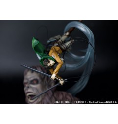 L'Attaque des Titans - Attack on Titan statuette PVC 1/7 Levi vs Beast Titan Ver. 28 cm