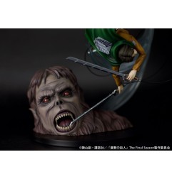 L'Attaque des Titans - Attack on Titan statuette PVC 1/7 Levi vs Beast Titan Ver. 28 cm