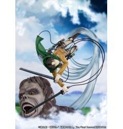 L'Attaque des Titans - Attack on Titan statuette PVC 1/7 Levi vs Beast Titan Ver. 28 cm