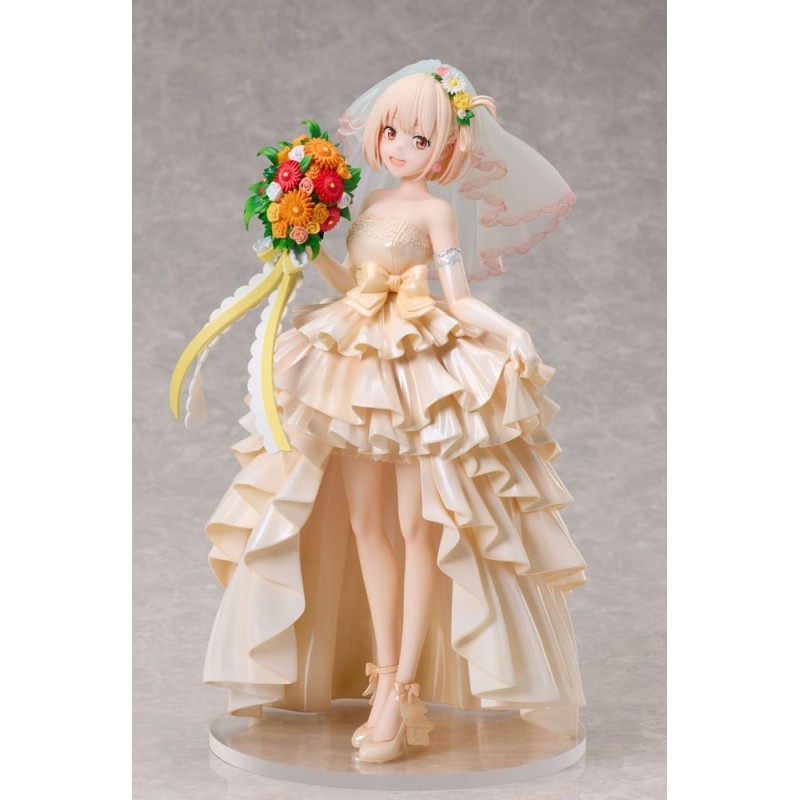 Lycoris Recoil - Statuette PVC 1/7 Chisato Nishikigi Wedding dress Ver. 26 cm