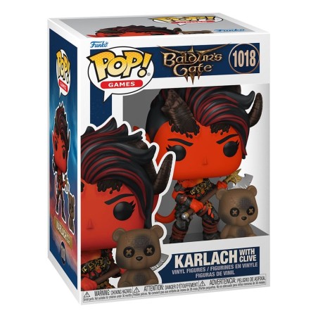 Baldur's Gate - Figurine POP! & Buddy Karlach & Clive 9 cm