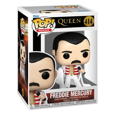 Queen - POP! Rocks Vinyl Figurine Freddie Mercury with Cape 9 cm
