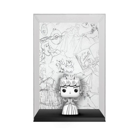 Cendrillon - POP! Comic Cover Vinyl Figurine Sketched- Cinderella 9 cm