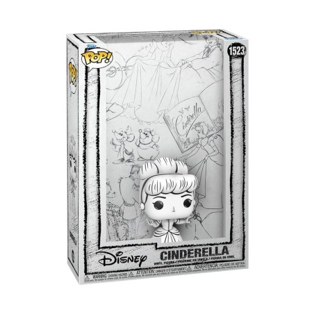 Cendrillon - Figurine POP! Comic Cover Cinderella (Esquisser) 9 cm