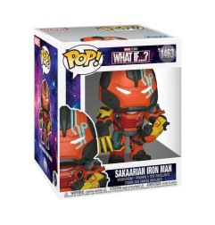 Marvel - What If...? Figurine Oversized POP! Animation Vinyl Sakaarian Iron Man 15 cm