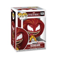 Spider-Man - Spiderman 2 POP! Games Vinyl figurine Scream 9 cm