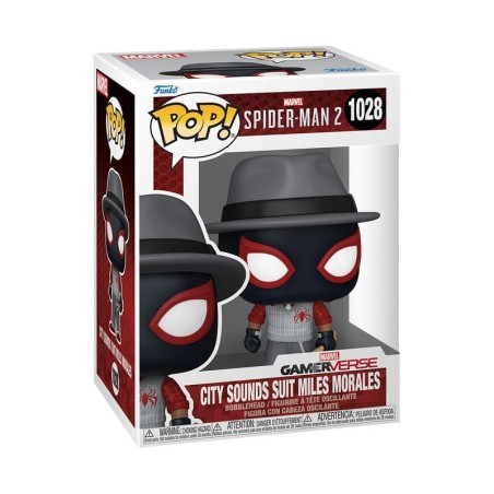 Spider-Man - Spiderman 2 POP! Games Vinyl figurine City Sounds Miles 9 cm