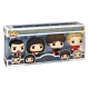 Queen - Pack 4 figurines POP! Radio Gaga 9 cm