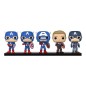 Marvel - : Year of the Shield pack 5 figurines POP! Vinyl Captain America: Through the Ages 9 cm