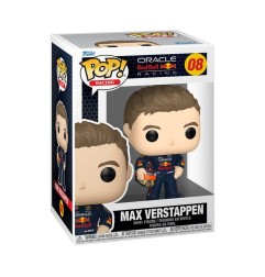 Formule 1 - Figurine POP! Verstappen avec casque 9 cm