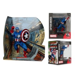 Marvel - Collection statuette PVC 1/10 Captain America (Captain America 100) 12 cm