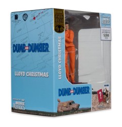 Dumb and Dumber - Statuette Movie Maniacs Lloyd Christmas (Gold Label) 15 cm