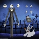 L'étrange Noël de Mr. Jack - Figurine Disney Ultimates Jack Skellington 18 cm