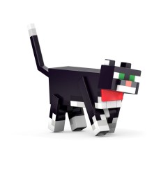 Minecraft - Figurine Diamond Level Tuxedo Cat 14 cm