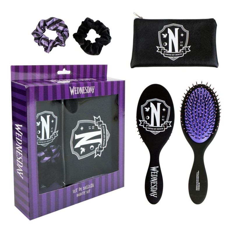 Wednesday - Pack 4 trousses de toilette