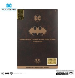 DC Multiverse - Figurine Armored Batman (Batman: The Dark Knight Returns) Patina Edition (Gold Label) 18 cm