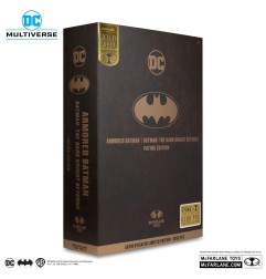 DC Comics - DC Multiverse figurine Armored Batman (Batman: The Dark Knight Returns) Patina Edition (Gold Label) 18 cm
